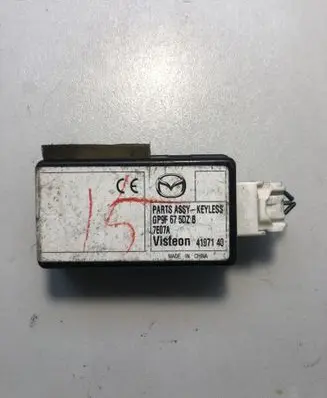 Mazda 6 Keyless (KESSY) go control unit/module GP9F675DZB