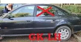Audi A4 S4 B5 8D Rear door window glass AS2M216DOT25