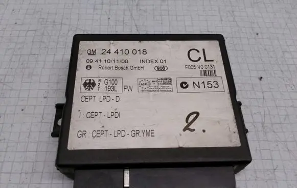 Opel Zafira A Comfort/convenience module 24410018CL F005V00131