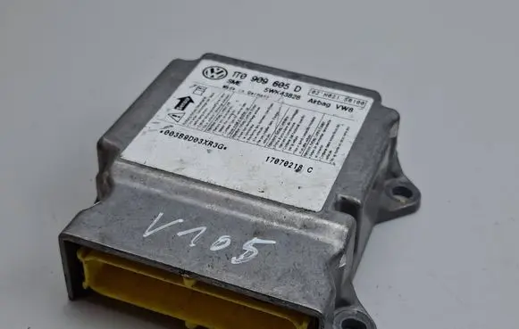 Volkswagen Touran I Airbag control unit/module 1T0909605D 02H021S0100 5WK43828