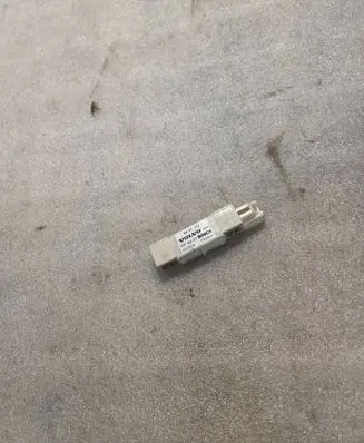 Airbag deployment crash/impact sensor