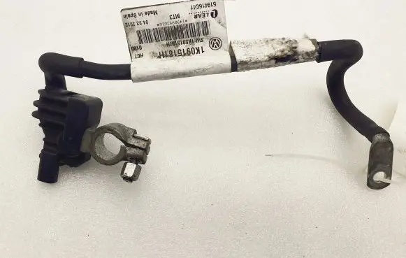 Volkswagen Sharan Negative earth cable (battery) 1K0915181H