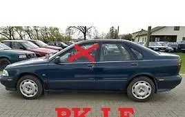 Volvo S40, V40 Front door window glass four-door 30859681 PK112F21RR22