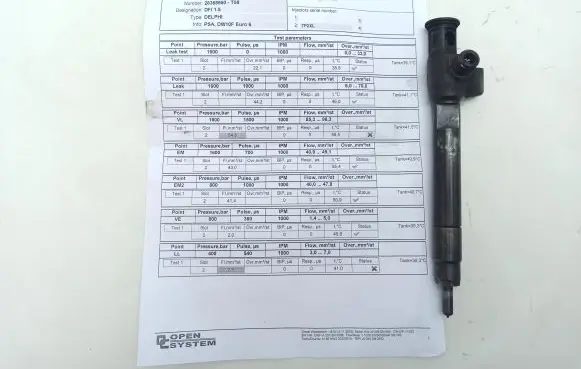 Ford Mondeo MK V Fuel injector 9674984080 28388960 3119HK01R44