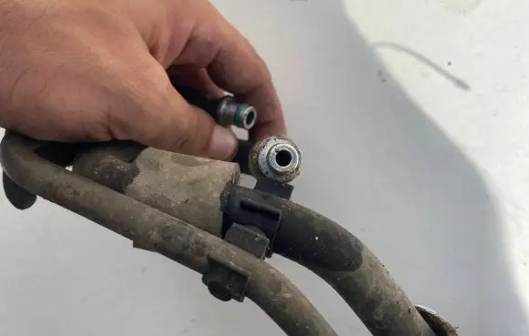 Ford Mondeo MK IV Power steering hose/pipe/line 7G913A719