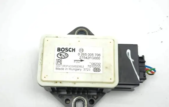 Subaru Forester SH ESP acceleration yaw rate sensor 27542FG000 7010233 0265005706
