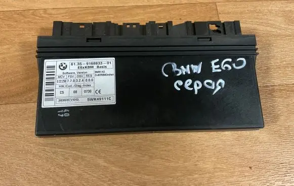 BMW 5 E60 E61 Comfort/convenience module 9168833 5WK49111C
