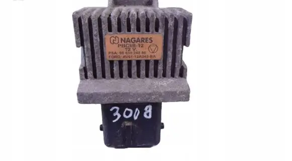 Peugeot 3008 I Glow plug pre-heat relay 9663824880
