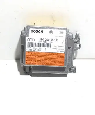 Audi A8 S8 D3 4E Airbag control unit/module 4E0959655G 0285001705