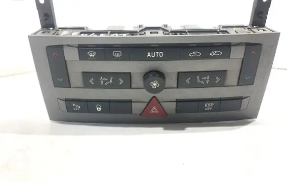 Peugeot 407 Climate control unit 96573322 VP4PUH18C612FE FG0B07B060