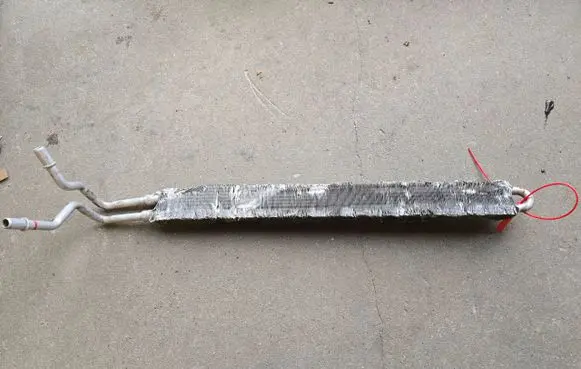 BMW X6 E71 Power steering radiator 7586776