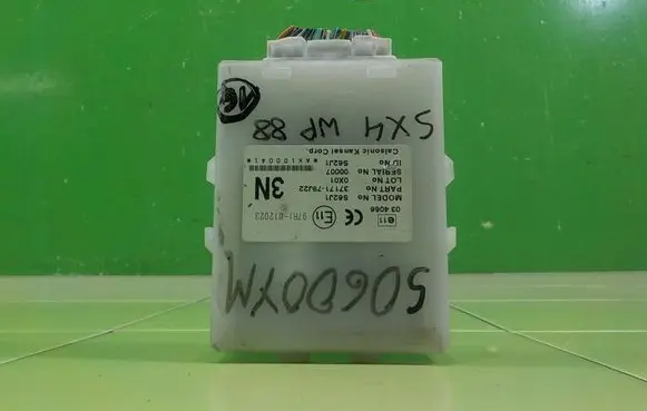 Suzuki SX4 Central body control module 97R1012023