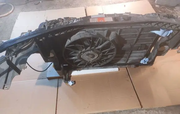 Audi A8 S8 D3 4E Radiator support slam panel 4E0121207