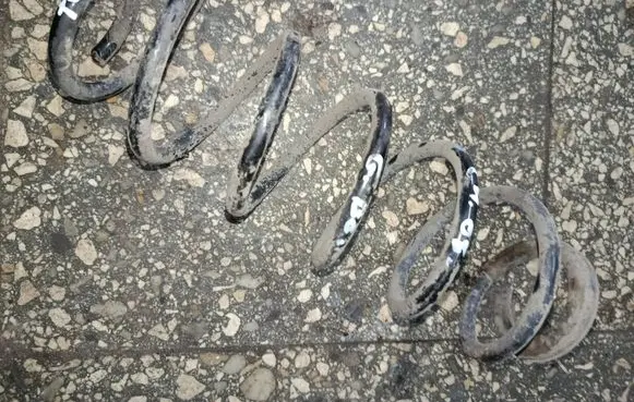 Citroen C4 I Rear coil spring 
