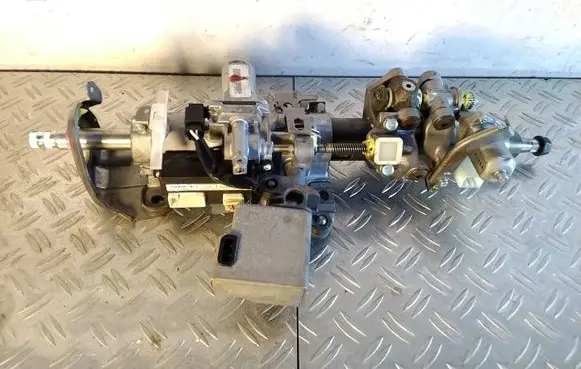 Steering wheel axle