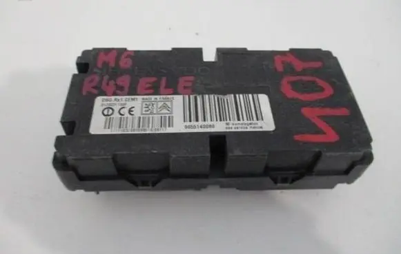 Peugeot 407 Tire pressure control unit 9655140080 61596510