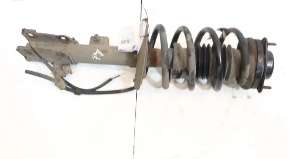 Front shock absorber with coil spring