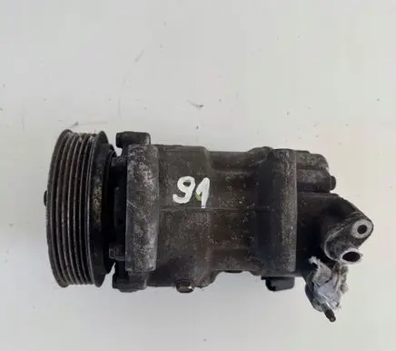 Peugeot 207 Air conditioning (A/C) compressor (pump) 9651910980