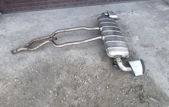 Volkswagen Touareg II Muffler/silencer 