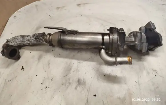 Jaguar S-Type EGR valve cooler 4R8Q9Y493AJ