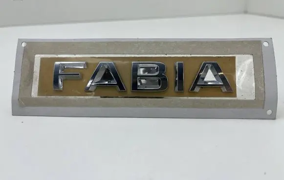 Skoda Fabia Mk2 (5J) Rear door emblem/model letters 