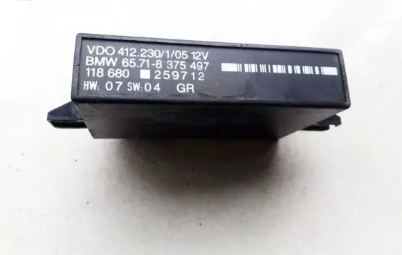 BMW 5 E39 Comfort/convenience module 65718375497 65.71-8375497