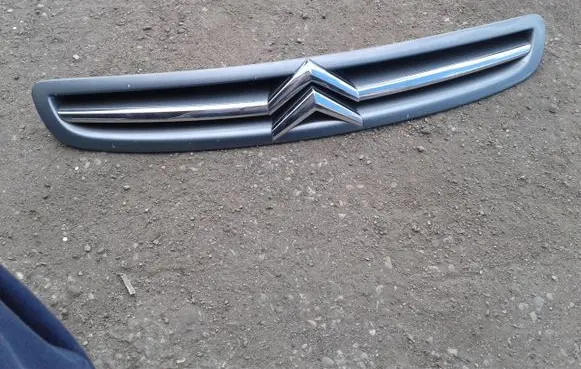 Citroen Xsara Picasso Front bumper upper radiator grill 96550059377