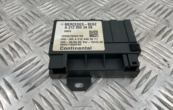 Mercedes-Benz C W204 Fuel injection pump control unit/module A2129003408 5WK11555FBF 120351533219E