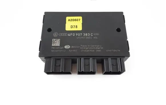 Audi A6 S6 C6 4F Tow bar trailer control unit/module 4F0907383C 4F0907383