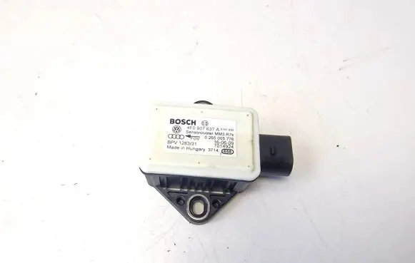 Audi A6 S6 C6 4F ESP acceleration yaw rate sensor 4F0907637A