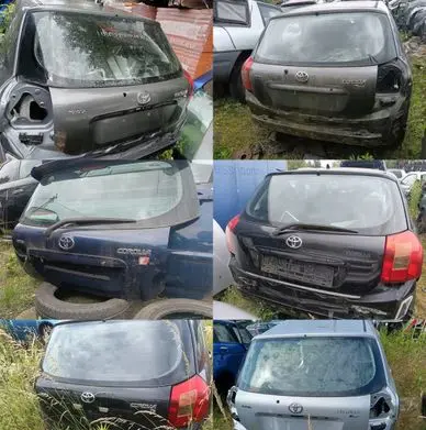 Toyota Corolla E120 E130 Tailgate/trunk/boot lid 