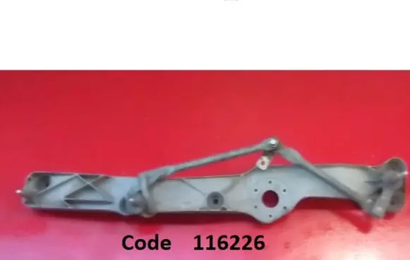 Front wiper linkage