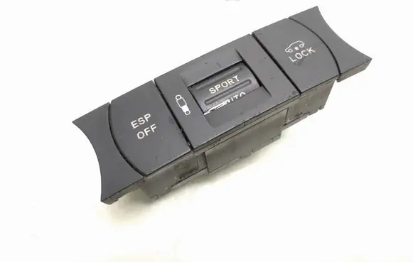 Volkswagen Touareg I Suspension ride height/mode switch 7L6927225E