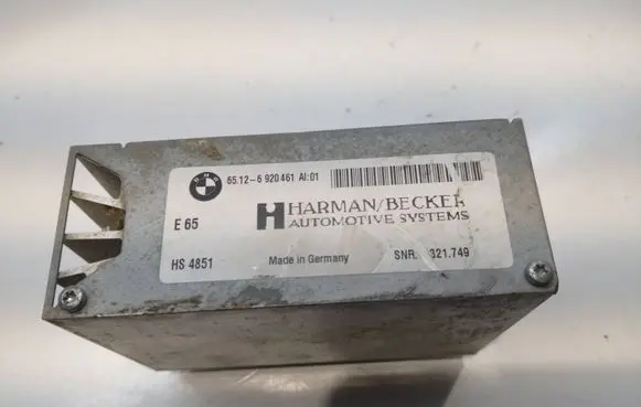 BMW 5 E60 E61 Bluetooth control unit module 6920461