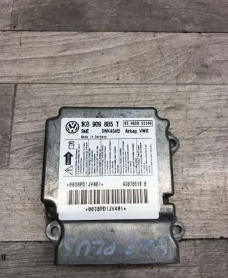 Volkswagen Golf Plus Airbag control unit/module 1K0909605T 5WK43412