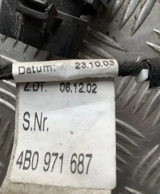 Audi A6 Allroad C5 Rear door wiring loom 4B0971687