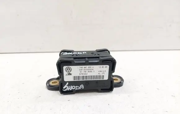 Skoda Octavia Mk2 (1Z) ESP acceleration yaw rate sensor 7H0907655A DC78C122LS 10170103663