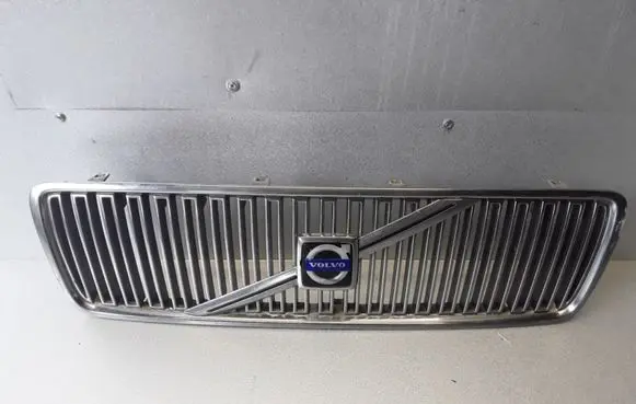 Volvo S80 Front bumper upper radiator grill 9178087