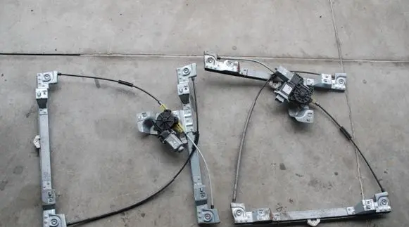 Mercedes-Benz Citan W415 Front door window regulator with motor