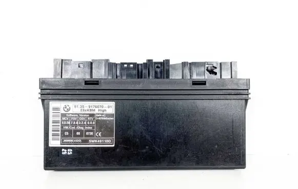 BMW 5 E60 E61 Comfort/convenience module 9176070 7280324000 5WK49110D