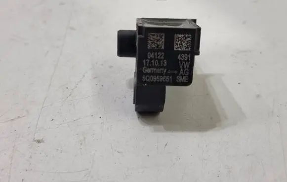 Airbag deployment crash/impact sensor
