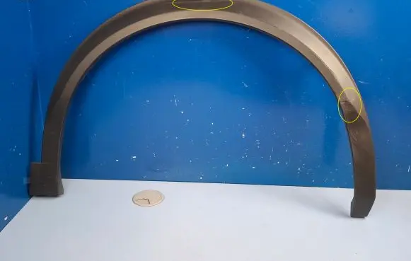 Front arch trim