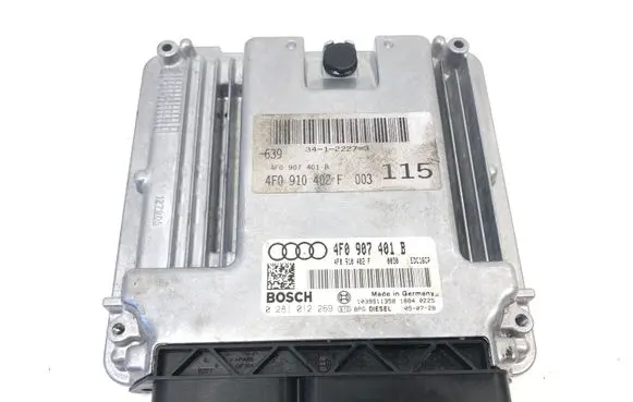 Audi A6 S6 C6 4F Engine control unit/module 4F0907401B 4F0910402F 0281012269