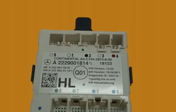 Mercedes-Benz C W205 Other control units/modules A2229001814