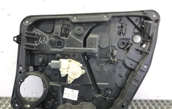 Front door window regulator with motor