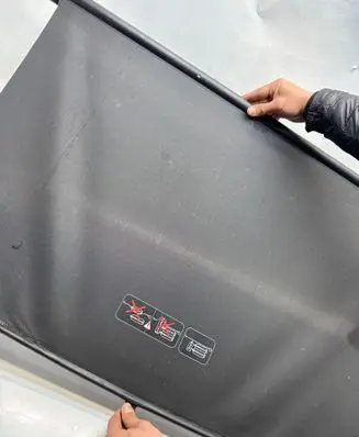 Parcel shelf load cover