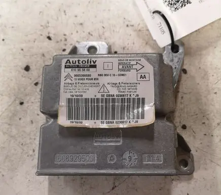 Citroen C4 I Picasso Airbag control unit/module 9665396680 610955800