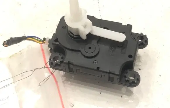 Air flap motor/actuator