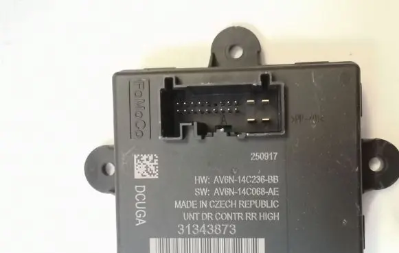 Volvo V60 Door control unit/module 31343873
