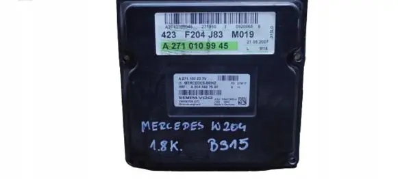 Mercedes-Benz C W204 Engine control unit/module A2710109945
